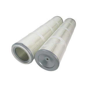 Gesponnenes verbundener Gewebe-Pulver-Staub-industrieller Polyester-Filter-unteres Laden installiert